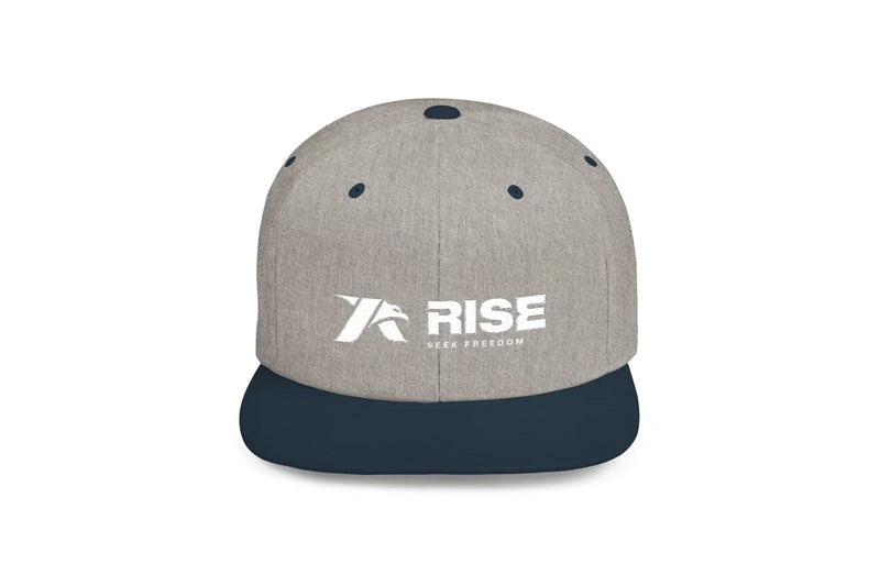 Rise SEEK FREEDOM Embroidered Flatbill Snapback